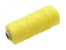 Faithfull Hi Vis Nylon Brick Line 105m - Yellow £7.99